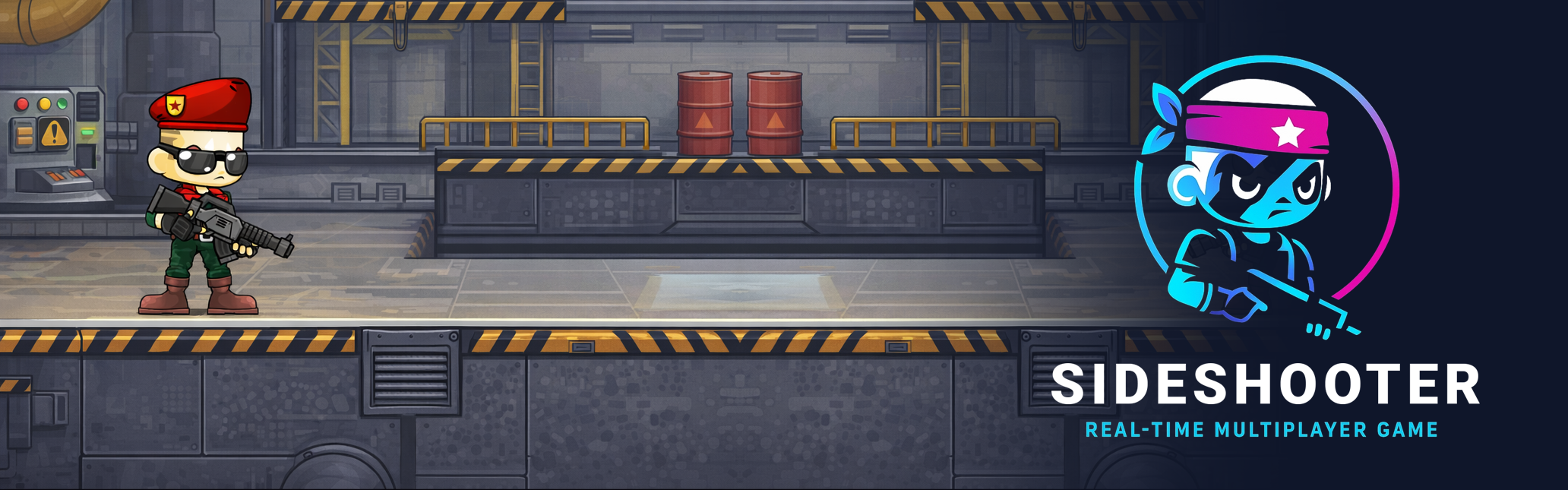 Side Shooter Banner